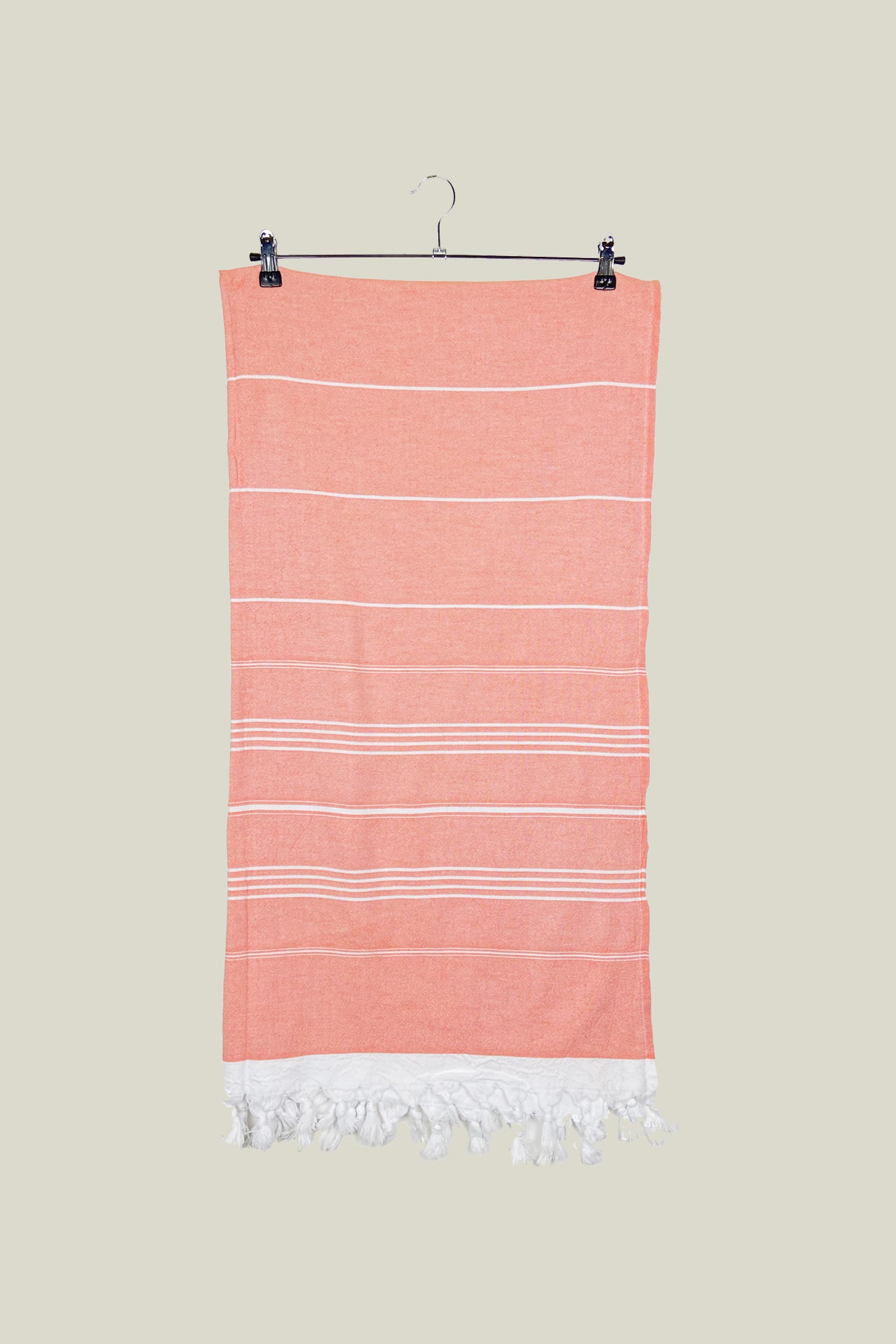 Towel "Fouta" - Salmon Pink