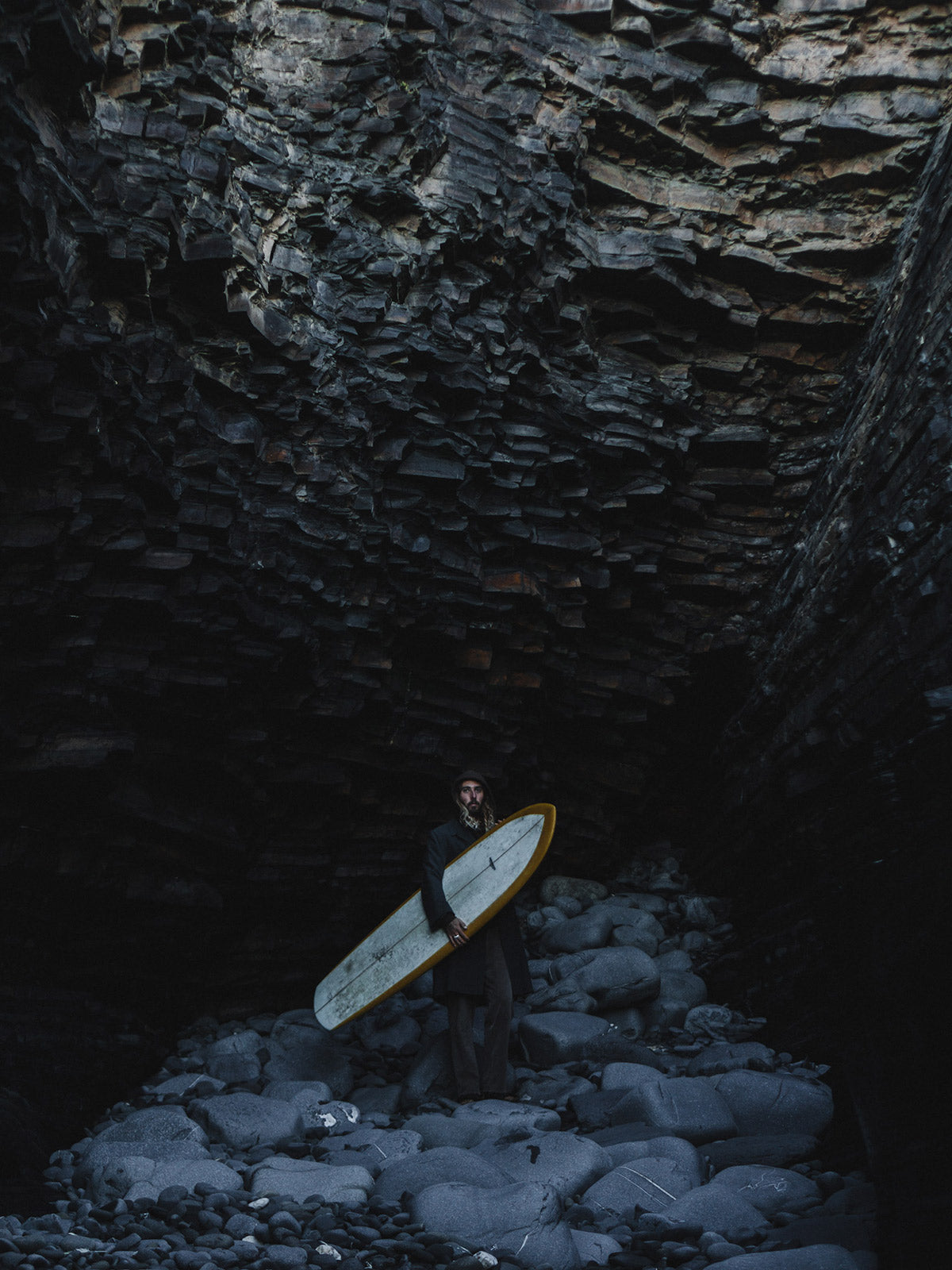 Paco with our "George" edgeboard model