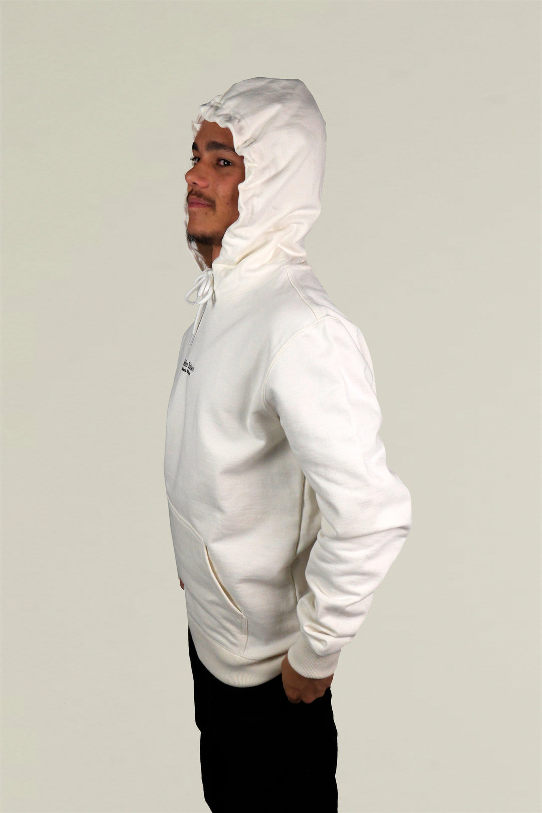 Hoodie "Maison de shape" - Ecru