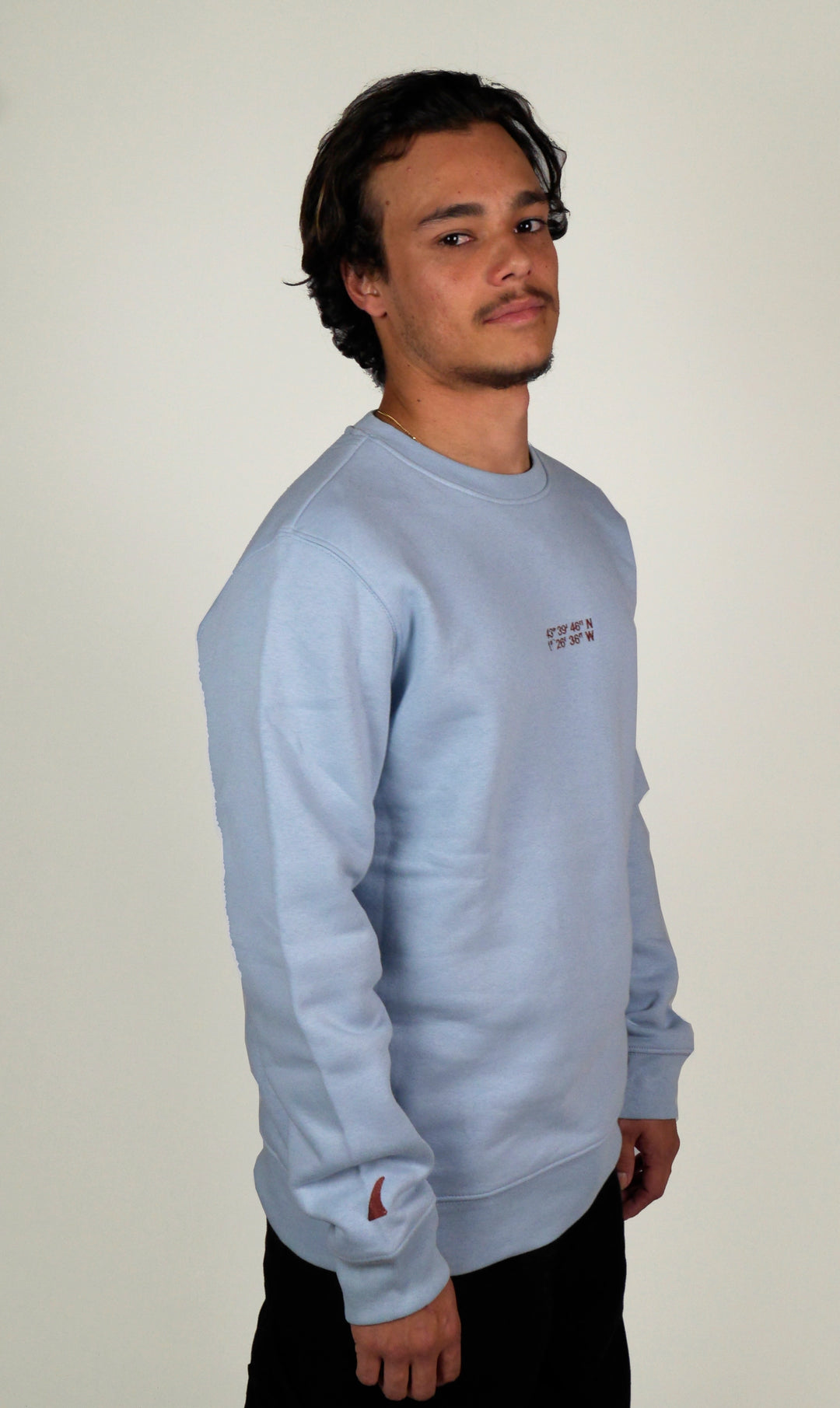 Sweat col rond "Coordonnées 2024"