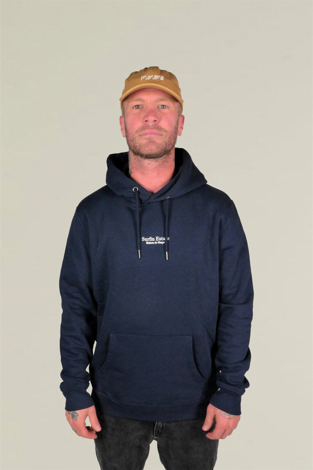 Hoodie "Maison de shape" - Navy