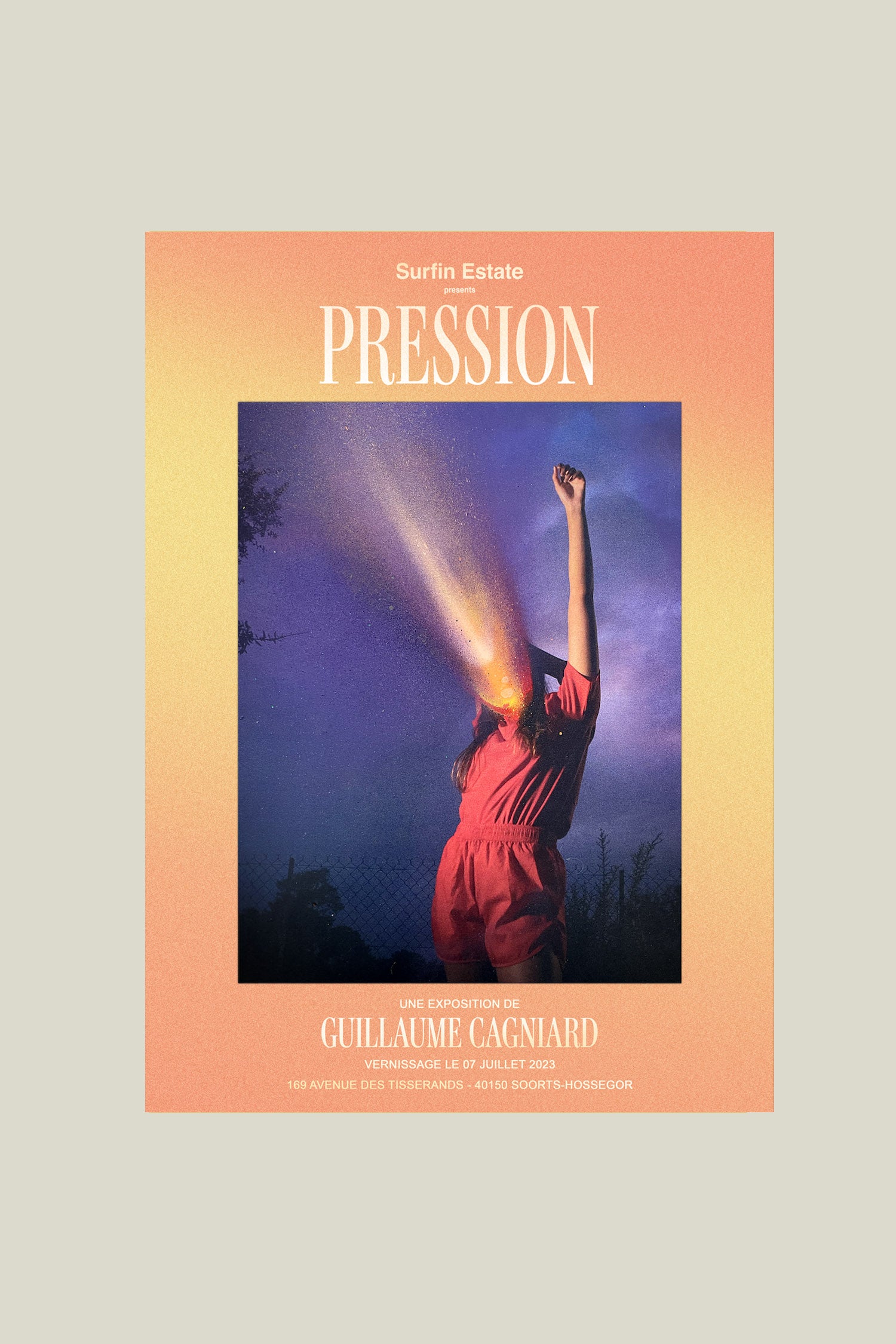 Guillaume Cagniard - Poster "pression"