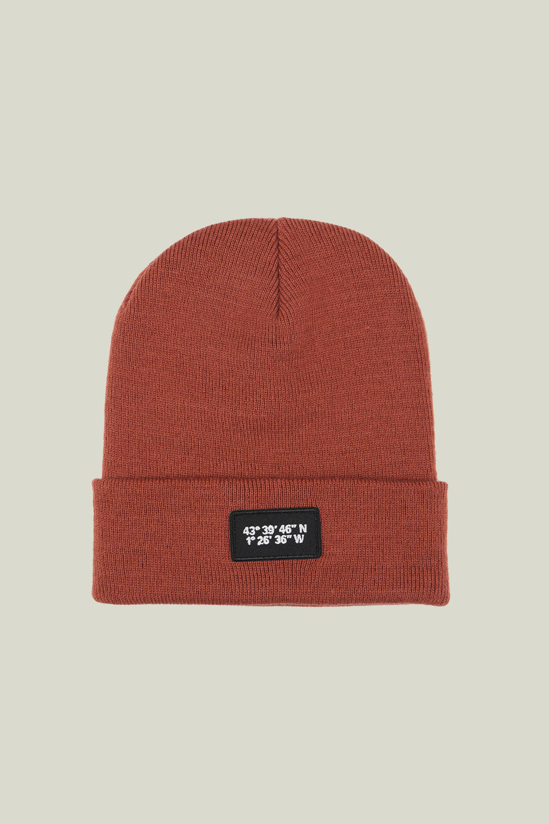 Beanie "Cold Morning" - Rust