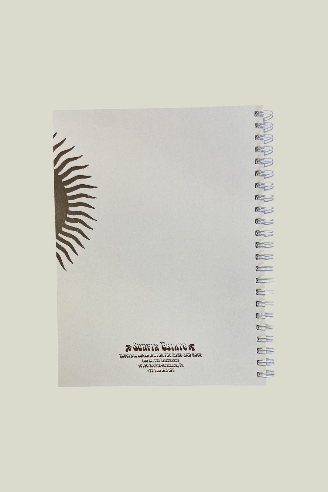 Carnet à dessin "Sunshine" - Ecru