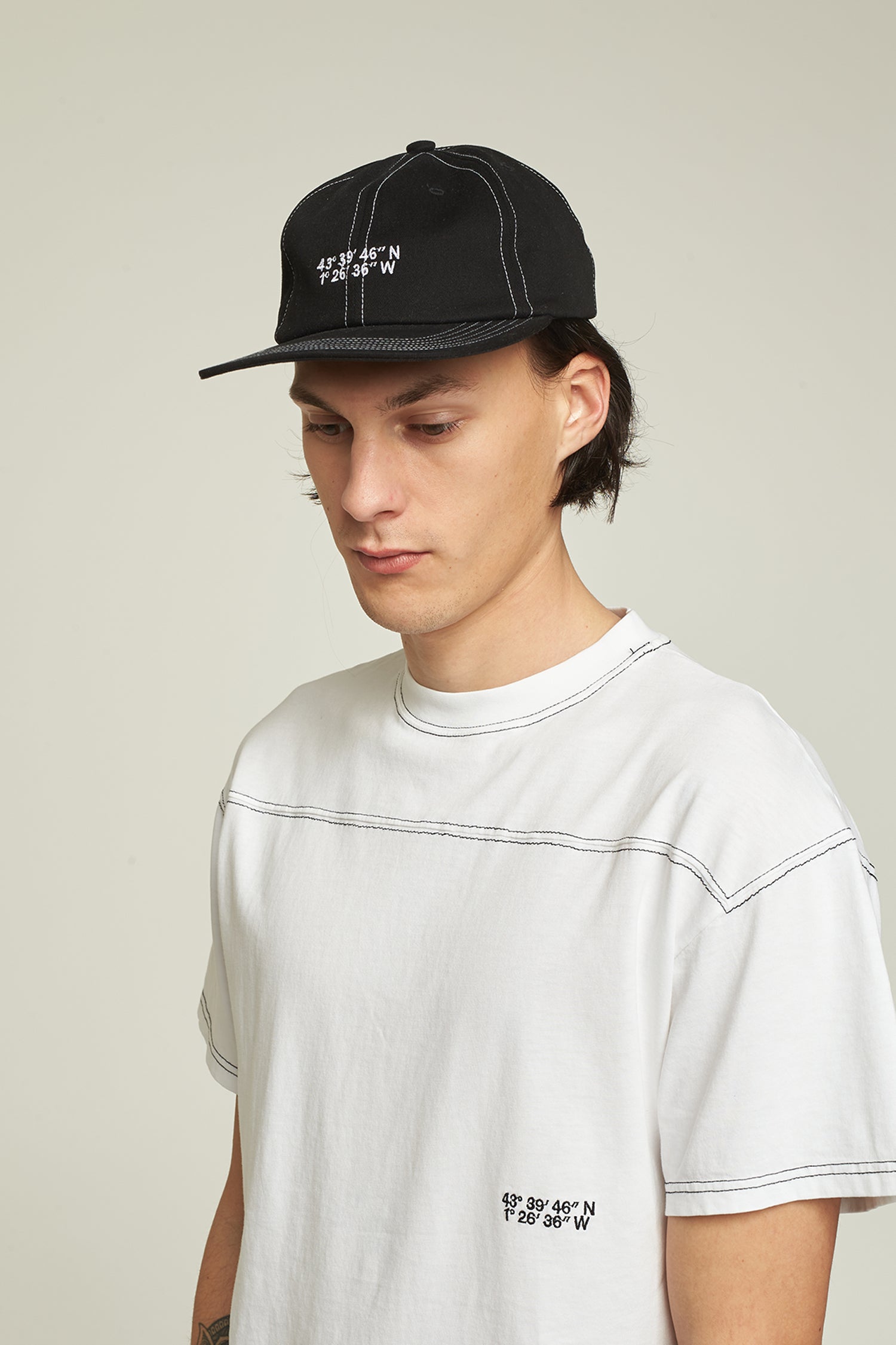 Casquette "Coordinates" - Noir