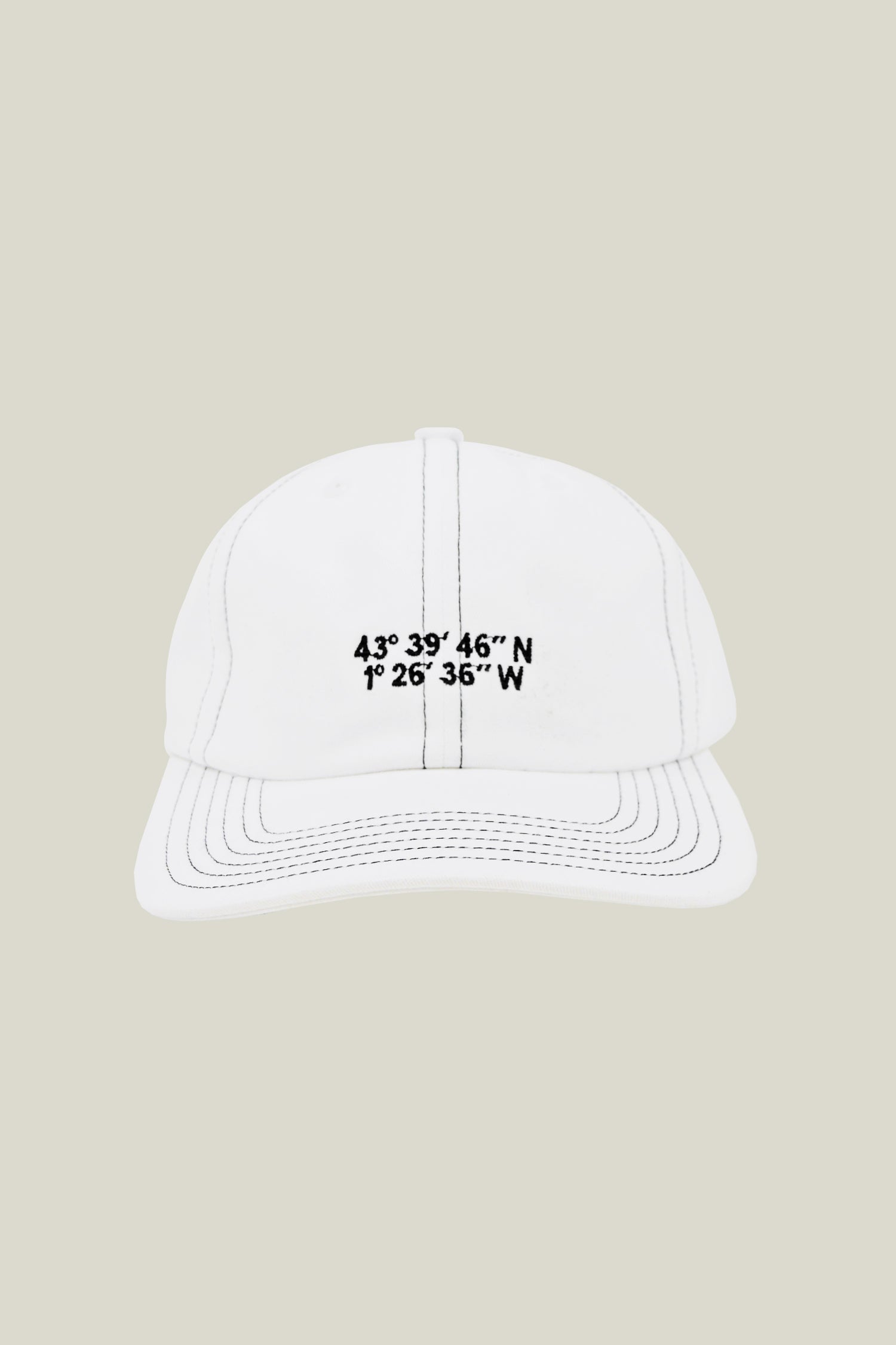 Casquette "Coordinates" - Blanc