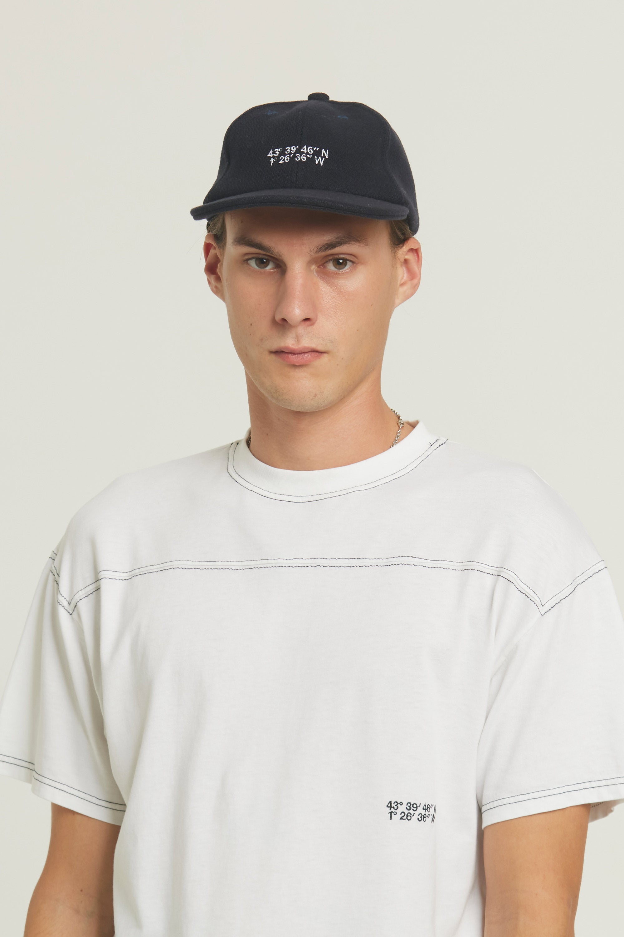 Casquette en laine "Cold Morning" - Marine