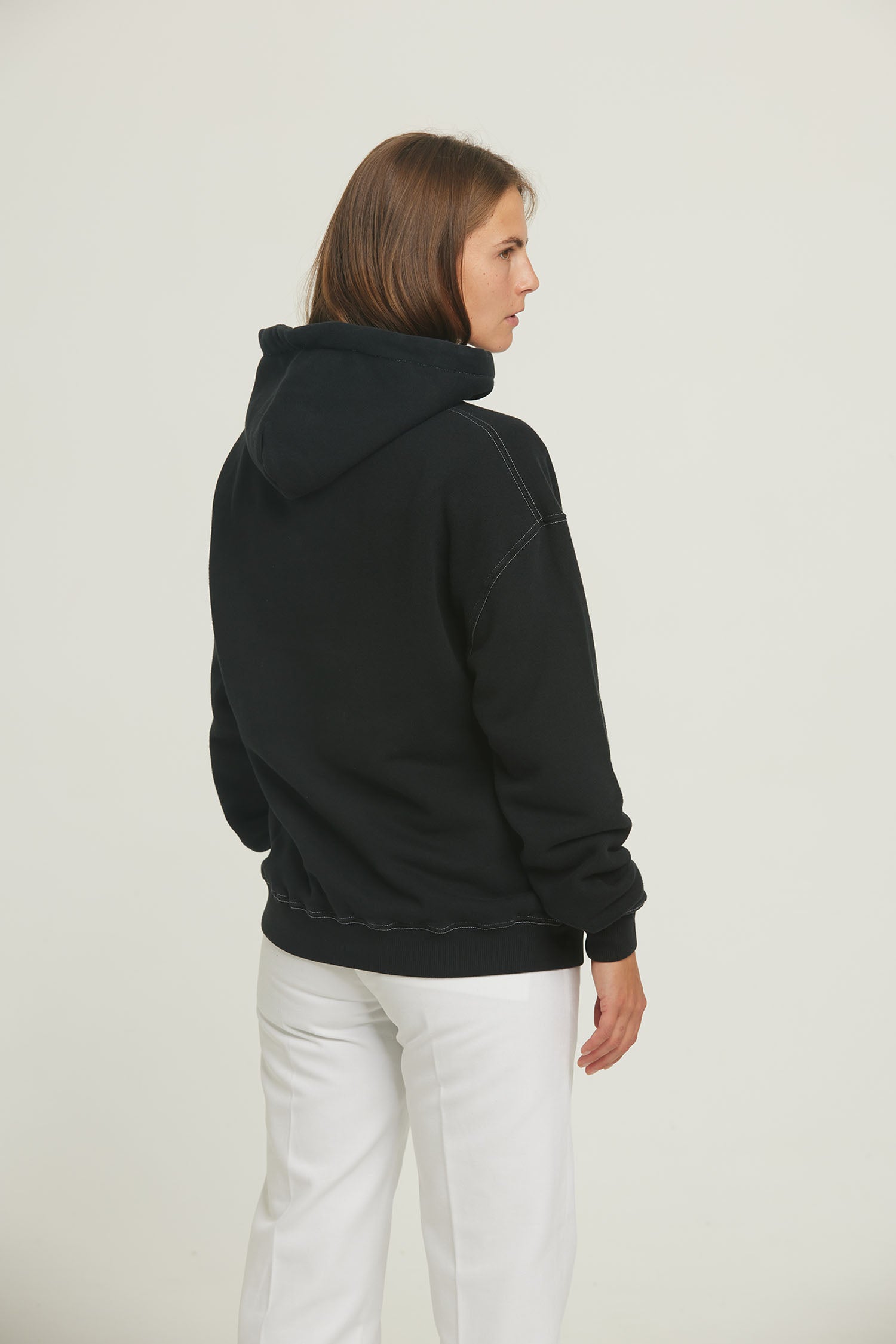 "Dawn Patrol" hoodie - Black