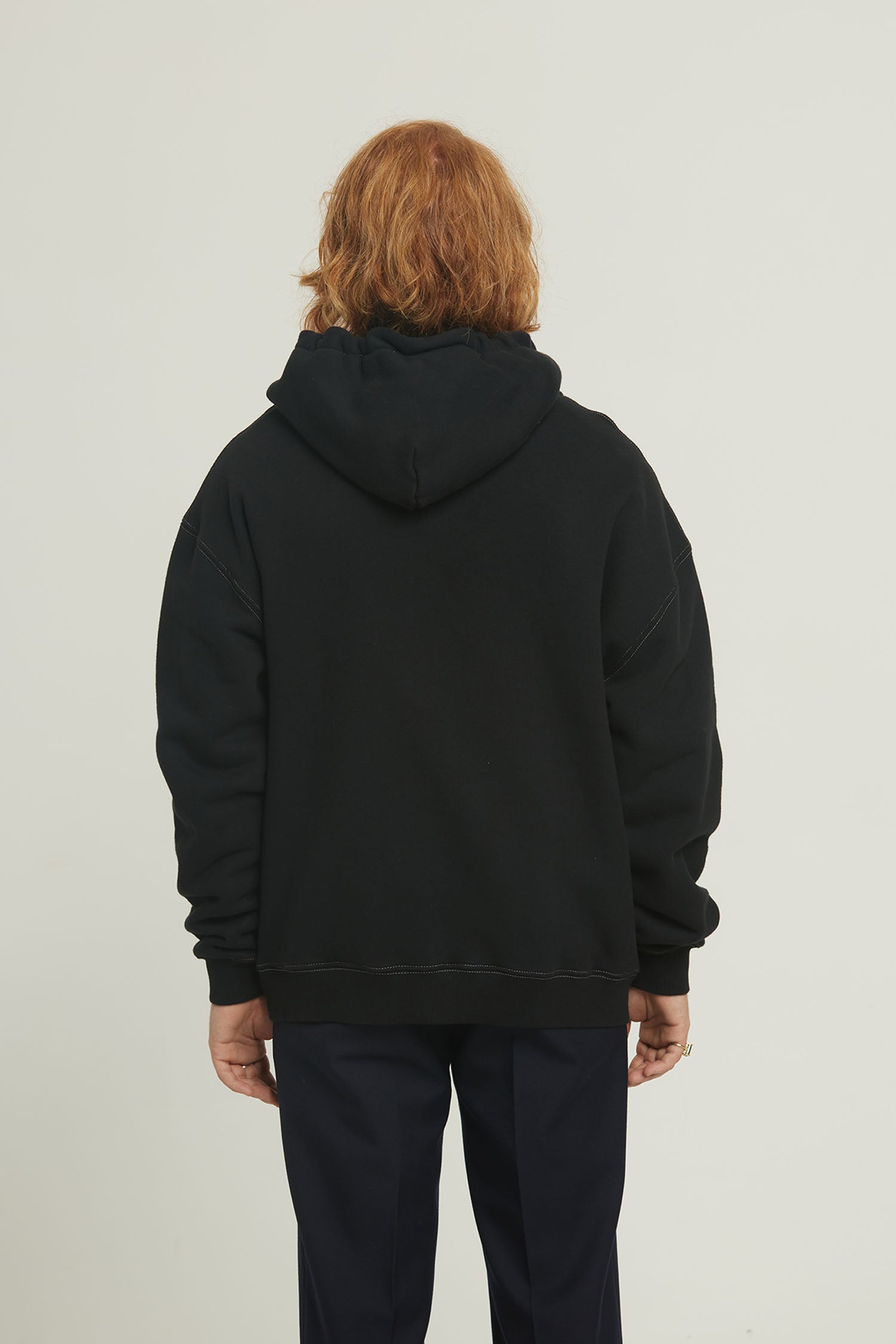 Sweat 100% coton "Dawn Patrol" hoodie - Black 