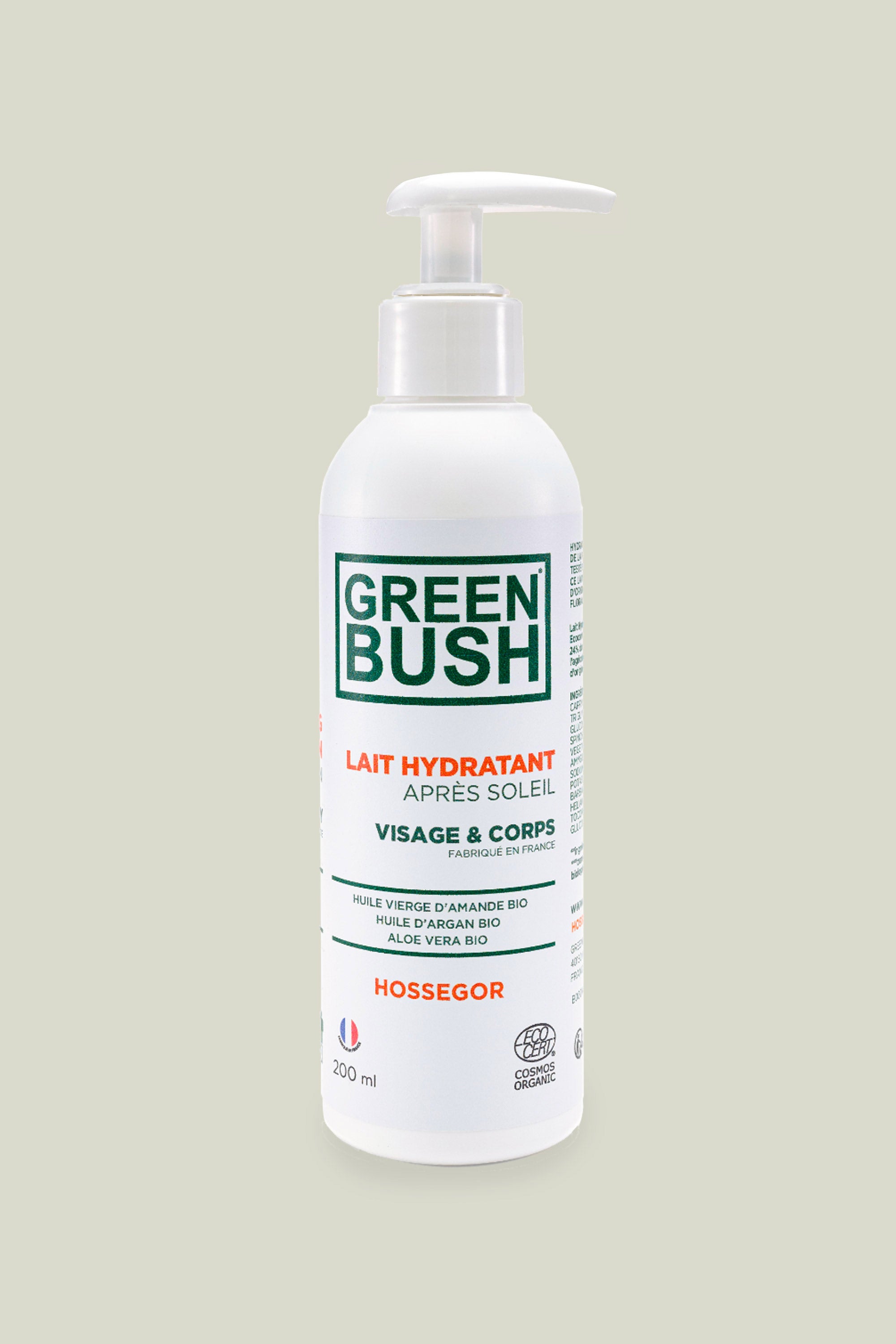 Lait hydratant après soleil - Greenbush - 200ml